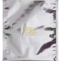 Made in USA - 3 x 5", 3.6 mil Moisture Barrier Bag - Silver - Eagle Tool & Supply