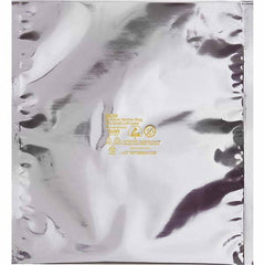 Made in USA - 10 x 30", 3.6 mil Moisture Barrier Bag - Silver - Eagle Tool & Supply