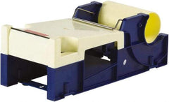 Import - 4" Wide, Single Roll, Manual Table/Desk Tape Dispenser - Plastic, Unlimited Dispensed Tape Length - Eagle Tool & Supply