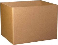 Made in USA - 40" Wide x 48" Long x 36" High Rectangle Heavy Duty Corrugated Box - 3 Walls, Kraft (Color), 280 Lb Capacity - Eagle Tool & Supply