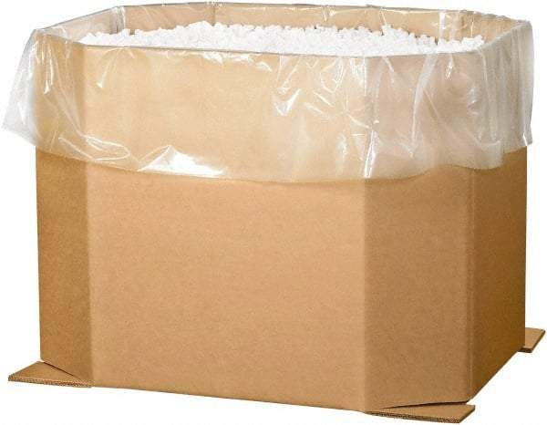 Made in USA - 38" Wide x 46" Long x 24" High Heavy Duty Corrugated Box - 3 Walls, Kraft (Color) - Eagle Tool & Supply
