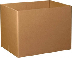 Made in USA - 30" Wide x 40" Long x 30" High Rectangle Heavy Duty Corrugated Box - 3 Walls, Kraft (Color), 280 Lb Capacity - Eagle Tool & Supply