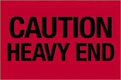 Tape Logic - 3" Long, Fluorescent Red Paper Shipping Label - For Multi-Use - Eagle Tool & Supply