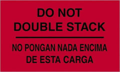 Tape Logic - 5" Long, Fluorescent Red Paper Shipping Label - For Multi-Use - Eagle Tool & Supply