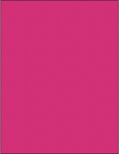 Tape Logic - 11" Long, Fluorescent Pink Paper Laser Label - For Laser Printers - Eagle Tool & Supply