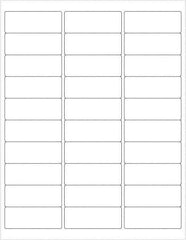 Tape Logic - 2-5/8" Long, Gloss White Paper Laser Label - For Laser Printers - Eagle Tool & Supply