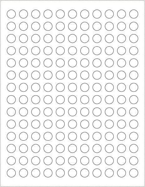 Tape Logic - 1/2" Long, White Paper Laser Label - For Laser Printers - Eagle Tool & Supply