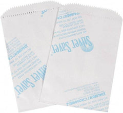 Made in USA - 6 x 8", Silver Saver Bags - White - Eagle Tool & Supply