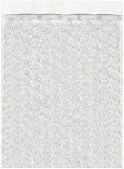 Value Collection - 4 x 7-1/2", Self-Seal Bubble Pouches - Clear - Eagle Tool & Supply