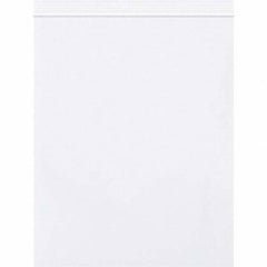 Value Collection - 8 x 10", 2 mil Reclosable Polybags - White - Eagle Tool & Supply