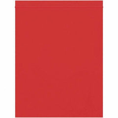 Value Collection - 8 x 10", 2 mil Reclosable Polybags - Red - Eagle Tool & Supply