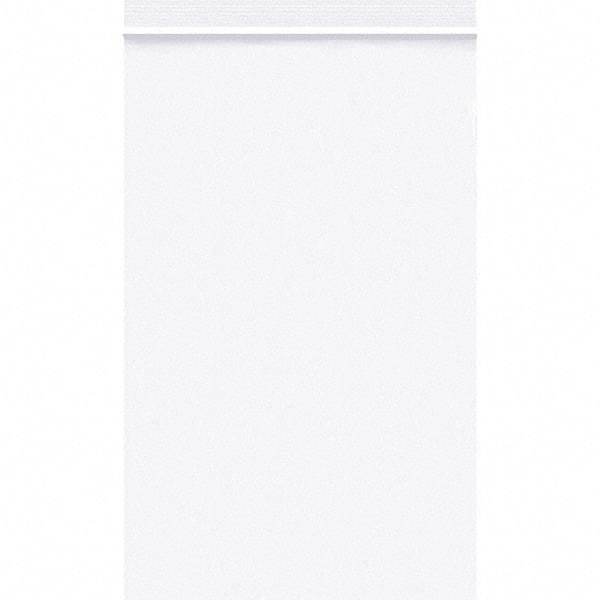 Value Collection - 5 x 8", 2 mil Reclosable Polybags - White - Eagle Tool & Supply