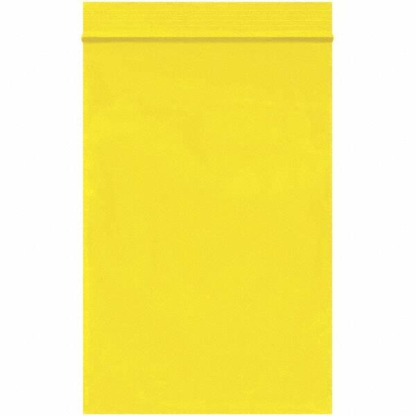 Value Collection - 4 x 6", 2 mil Reclosable Polybags - Yellow - Eagle Tool & Supply