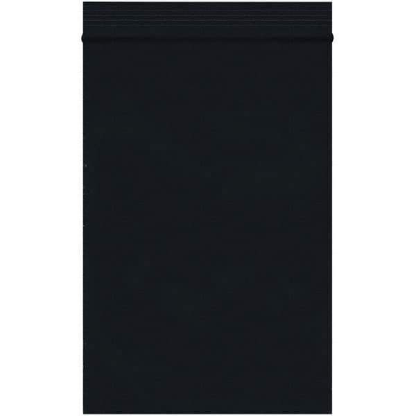 Value Collection - 4 x 6", 2 mil Reclosable Polybags - Black - Eagle Tool & Supply