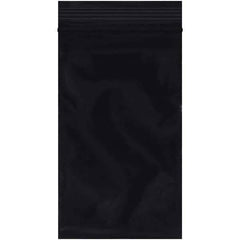 Value Collection - 3 x 5", 2 mil Reclosable Polybags - Black - Eagle Tool & Supply