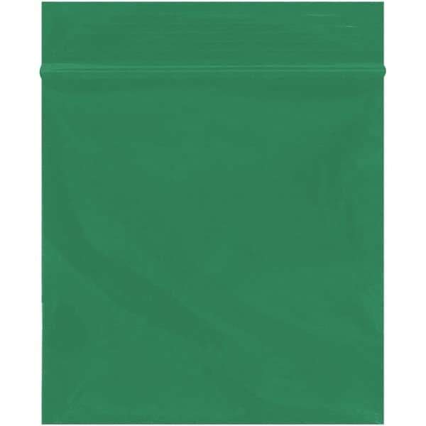 Value Collection - 3 x 3", 2 mil Reclosable Polybags - Green - Eagle Tool & Supply