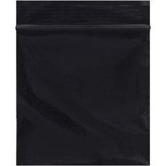 Value Collection - 3 x 3", 2 mil Reclosable Polybags - Black - Eagle Tool & Supply