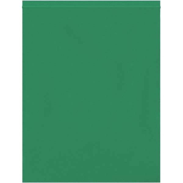 Value Collection - 12 x 15", 2 mil Reclosable Polybags - Green - Eagle Tool & Supply