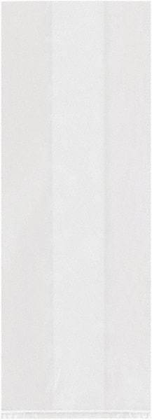 Value Collection - 3-1/2 x 2-1/4", 1.5 mil Gusseted Polypropylene Bags - Clear - Eagle Tool & Supply