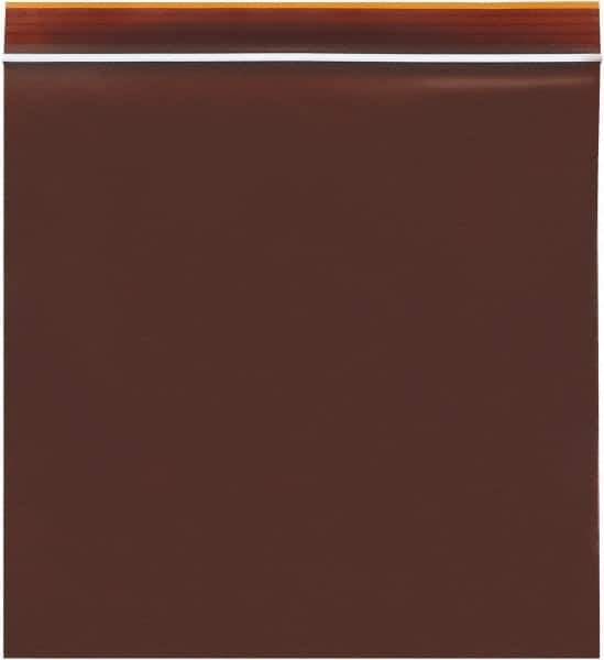 Value Collection - 2 x 3", 3 mil Minigrip Reclosable Lab Guard UV Protection Bags - Amber - Eagle Tool & Supply
