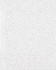 Made in USA - 8 x 10", Flush Cut Foam Pouches - White - Eagle Tool & Supply