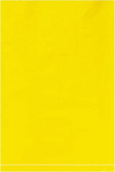 Value Collection - 6 x 9", 2 mil Flat Polybags - Yellow - Eagle Tool & Supply