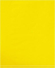 Value Collection - 8 x 10", 2 mil Flat Polybags - Yellow - Eagle Tool & Supply