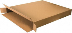 Made in USA - 5" Wide x 36" Long x 42" High Rectangle Corrugated Shipping Box - 1 Wall, Kraft (Color), 95 Lb Capacity - Eagle Tool & Supply