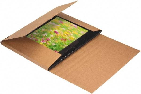 Made in USA - 24" Wide x 30" Long x 6" High Rectangle Crush Proof Mailers - 1 Wall, Kraft (Color) - Eagle Tool & Supply