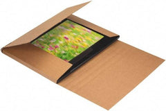 Made in USA - 24" Wide x 30" Long x 6" High Rectangle Crush Proof Mailers - 1 Wall, Kraft (Color) - Eagle Tool & Supply