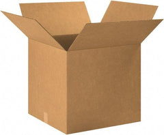 Made in USA - 24" Wide x 24" Long x 26" High Rectangle Corrugated Shipping Box - 1 Wall, Kraft (Color), 65 Lb Capacity - Eagle Tool & Supply