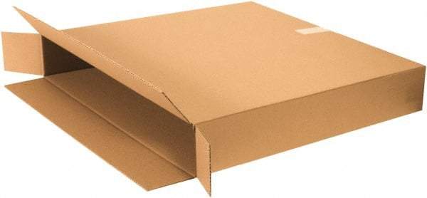 Made in USA - 8" Wide x 70" Long x 42" High Rectangle Moving Boxes - 1 Wall, Kraft (Color), 140 Lb Capacity - Eagle Tool & Supply