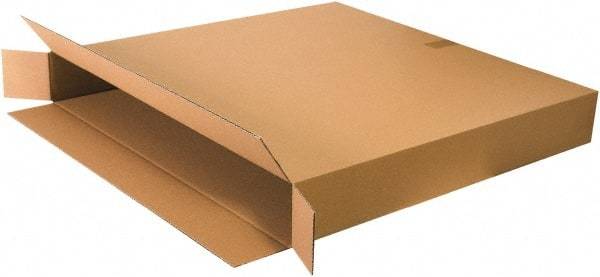 Made in USA - 6" Wide x 36" Long x 36" High Rectangle Corrugated Shipping Box - 1 Wall, Kraft (Color), 95 Lb Capacity - Eagle Tool & Supply