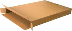 Made in USA - 5" Wide x 36" Long x 48" High Rectangle Corrugated Shipping Box - 1 Wall, Kraft (Color), 95 Lb Capacity - Eagle Tool & Supply