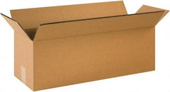 Made in USA - 16" Wide x 48" Long x 16" High Rectangle Heavy Duty Corrugated Box - 2 Walls, Kraft (Color), 100 Lb Capacity - Eagle Tool & Supply