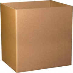 Made in USA - 40" Wide x 48" Long x 24" High Rectangle Heavy Duty Corrugated Box - 3 Walls, Kraft (Color), 280 Lb Capacity - Eagle Tool & Supply