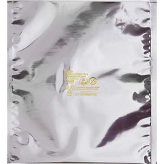 Made in USA - 12 x 18", 3.6 mil Moisture Barrier Bag - Silver - Eagle Tool & Supply