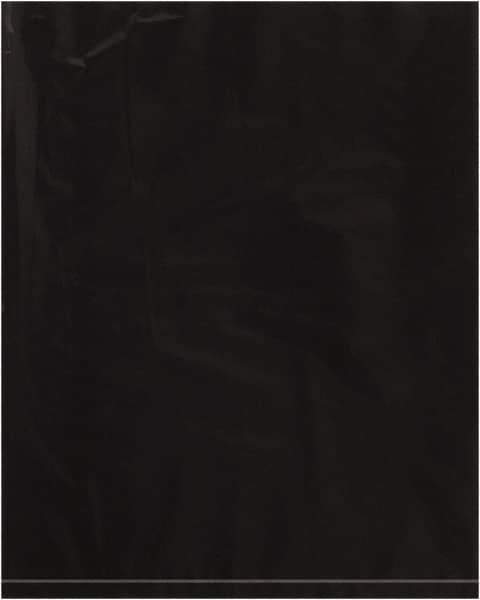 Value Collection - 12 x 15", 2 mil Flat Polybags - Black - Eagle Tool & Supply