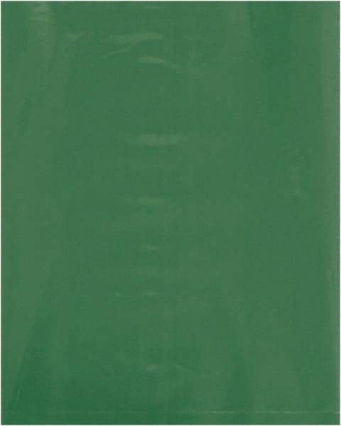 Value Collection - 12 x 15", 2 mil Flat Polybags - Green - Eagle Tool & Supply