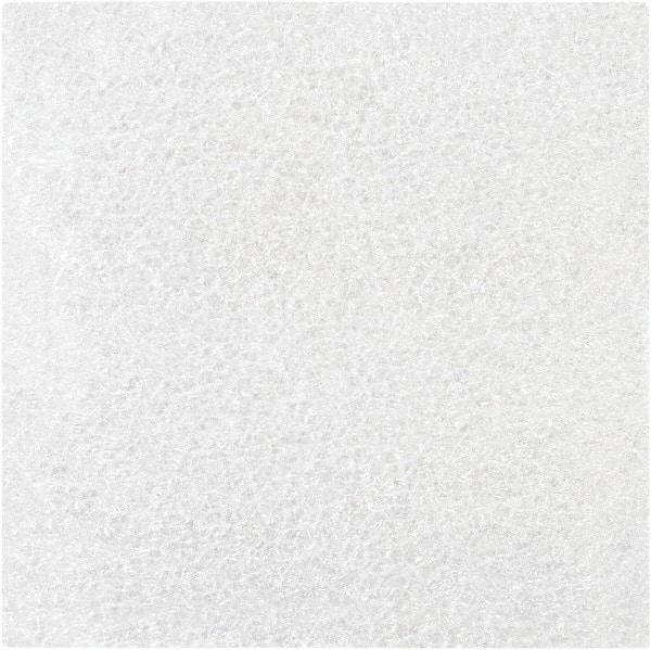 Made in USA - 3 x 3", Flush Cut Foam Pouches - White - Eagle Tool & Supply