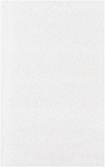 Made in USA - 5 x 8", Flush Cut Foam Pouches - White - Eagle Tool & Supply