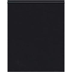 Value Collection - 10 x 12", 2 mil Reclosable Polybags - Black - Eagle Tool & Supply