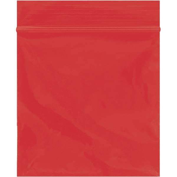 Value Collection - 3 x 3", 2 mil Reclosable Polybags - Red - Eagle Tool & Supply