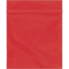 Value Collection - 3 x 3", 2 mil Reclosable Polybags - Red - Eagle Tool & Supply