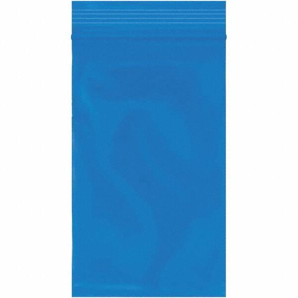 Value Collection - 3 x 5", 2 mil Reclosable Polybags - Blue - Eagle Tool & Supply