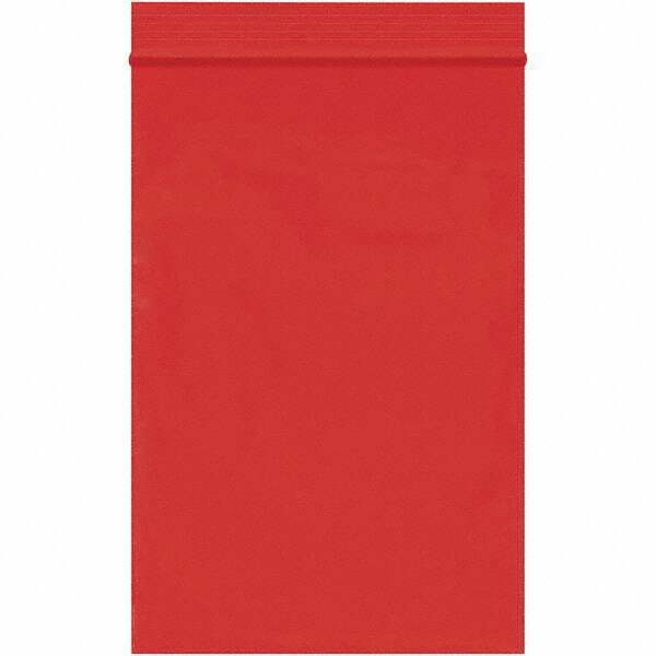 Value Collection - 4 x 6", 2 mil Reclosable Polybags - Red - Eagle Tool & Supply