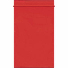 Value Collection - 4 x 6", 2 mil Reclosable Polybags - Red - Eagle Tool & Supply
