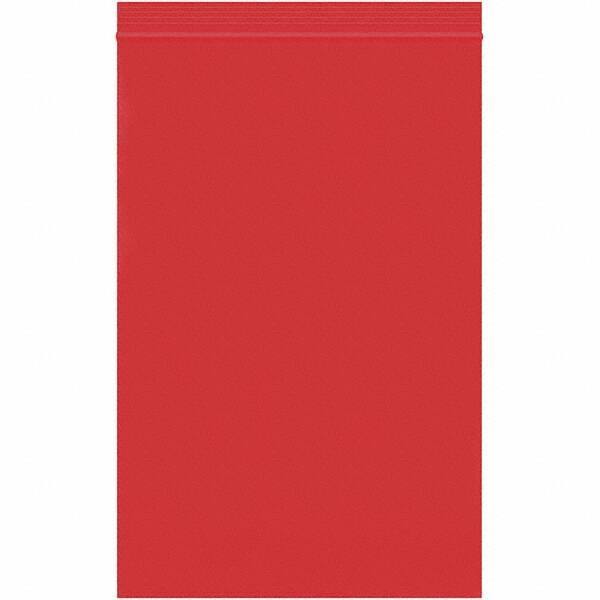 Value Collection - 6 x 9", 2 mil Reclosable Polybags - Red - Eagle Tool & Supply