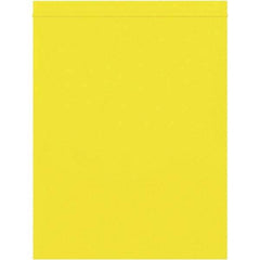 Value Collection - 8 x 10", 2 mil Reclosable Polybags - Yellow - Eagle Tool & Supply