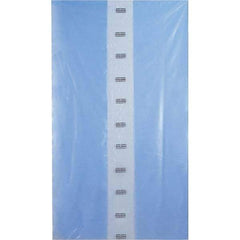 Made in USA - 54 x 96", 4 mil Gusseted Polybags - Blue - Eagle Tool & Supply